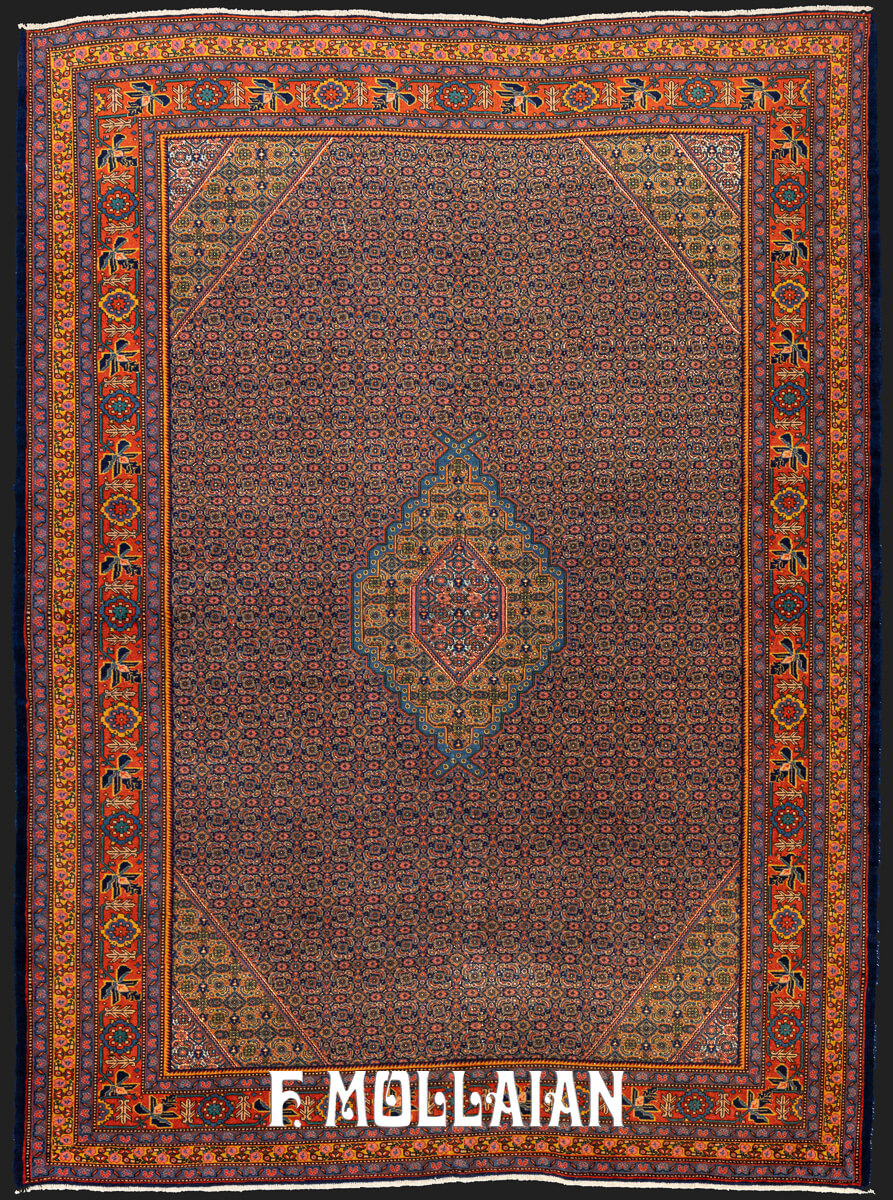 Antique Tabriz Rug Purple Color n°:506257
